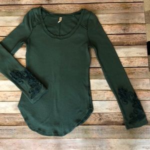 Free People Thermal Shirt